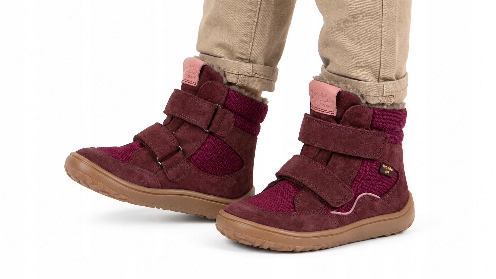 Buty dziecięce Froddo Barefoot Tex Winter lekkie na co dzień zimowe