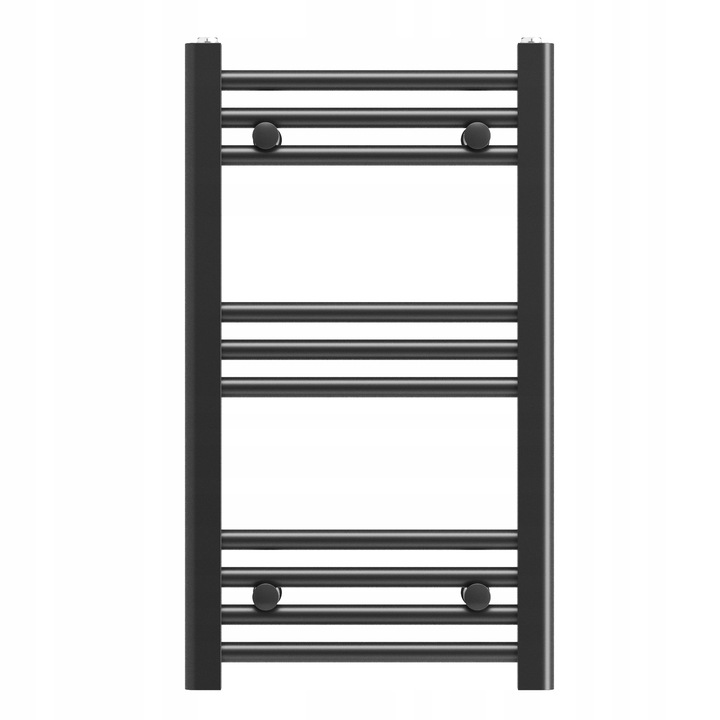 Koupelnový Radiátorový Radiátor 40/70 cm Černý Žebříkový Moderní Breno
