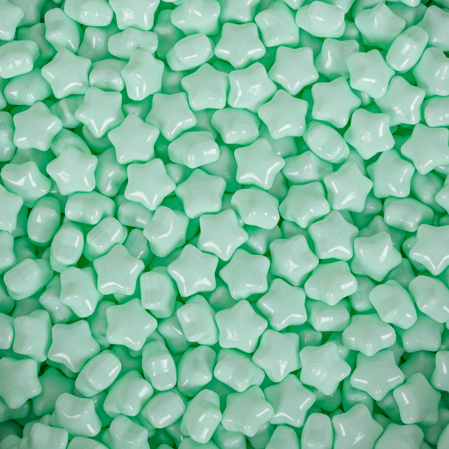 Plastikowe gwiazdki piłeczki DLA DZIECI 100szt 6cm Rodzaj Do suchego basenu