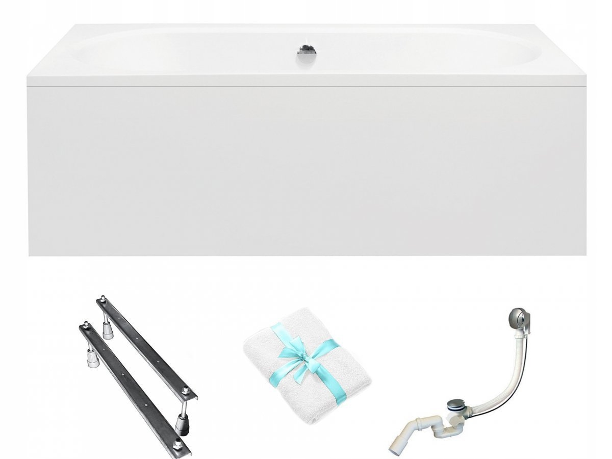 WANNA VITAE 160x75 BESCO + OBUDOWA + SYFON!