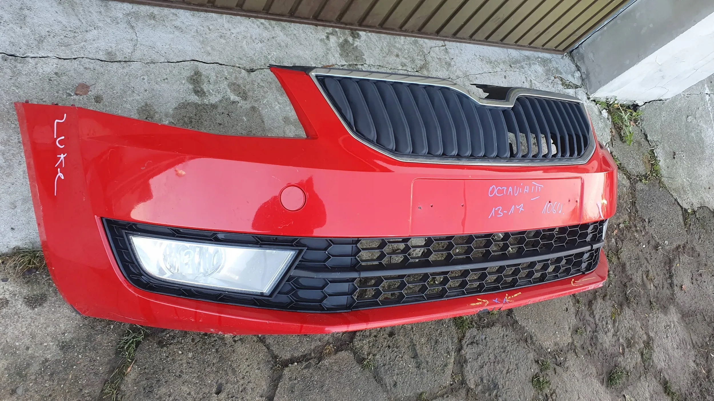 Skoda Octavia 3 III 5E 13-17 front bumper front $