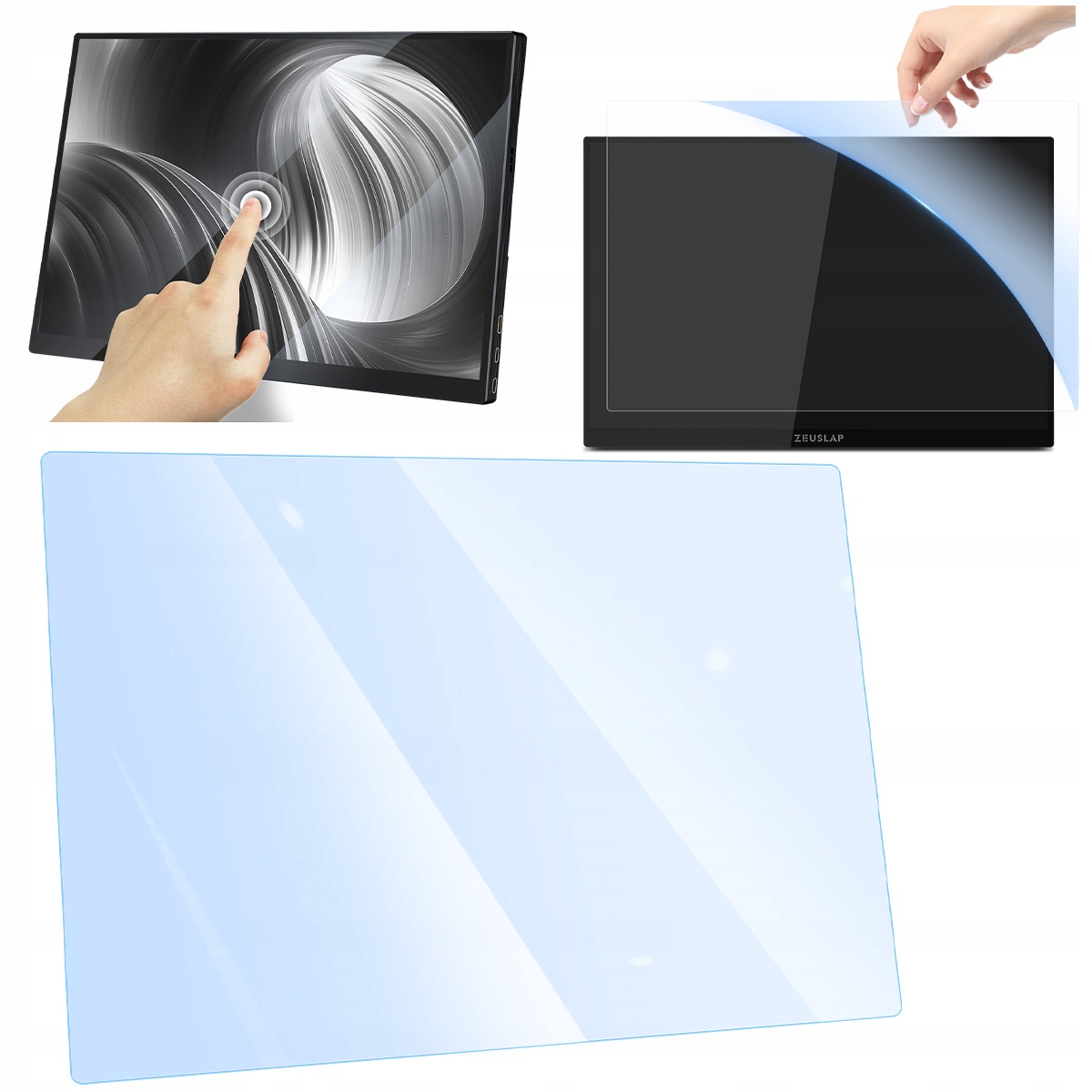 Ochranný antireflexní filtr 16" Fólie pro Dotykový monitor Zeuslap