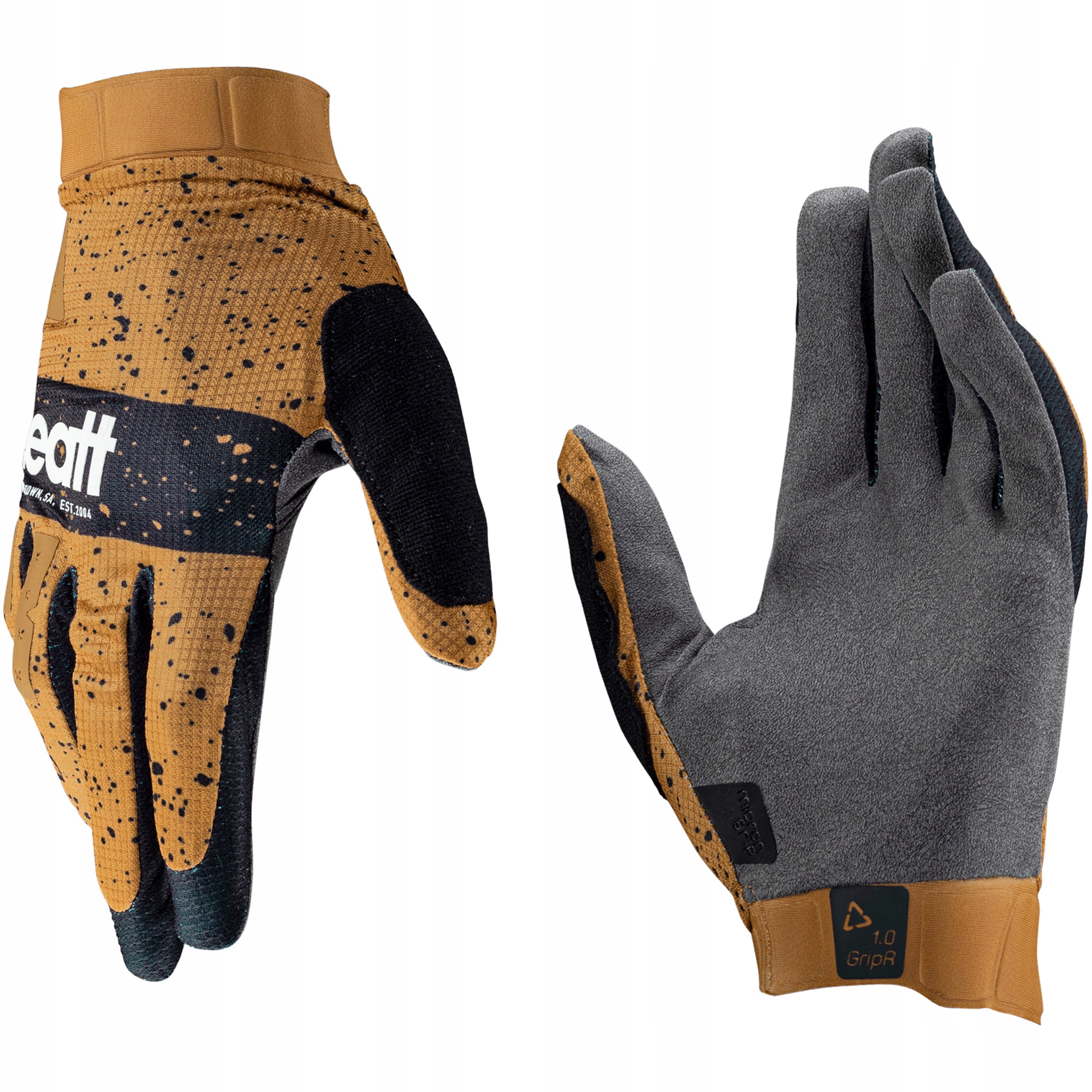Rękawiczki rowerowe Leatt Glove Mtb 1.0 GripR brązowe rozmiar XL