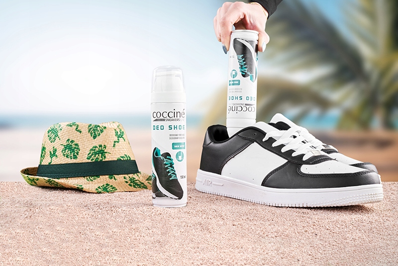 COCCINE DEZODORANT ODŚWIEŻACZ DO BUTÓW DWUKIERUNKOWY 150ML ZE SREBREM MĘSKI Nazwa Deo Shoe sea wind