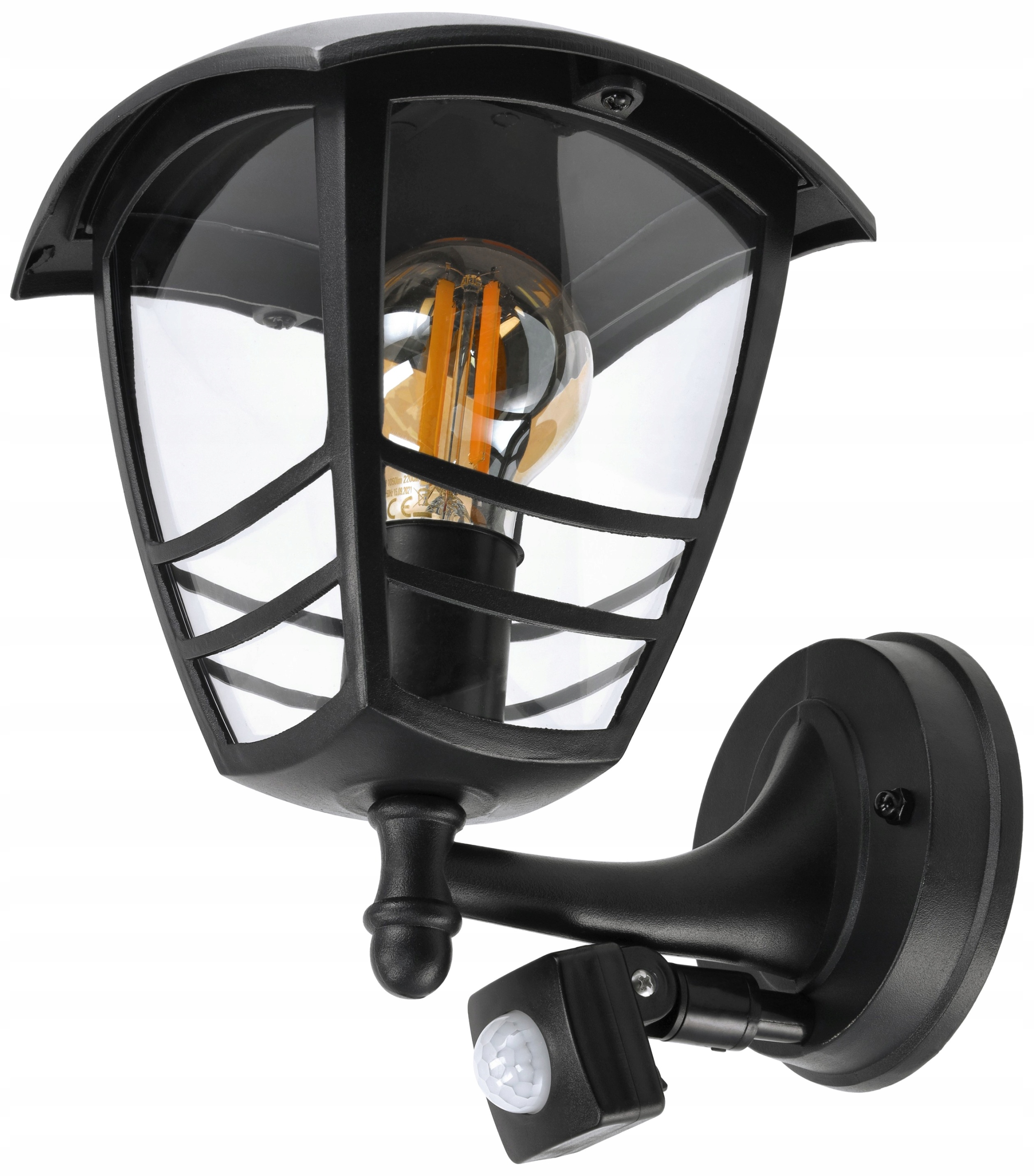 Lampa Ogrodowa Zewnętrzna Z Czujnikiem Ruchu i Zmierzchu Regulowanym E27 Kod producenta Lampa Ogrodowa Zewnętrzna Z Czujnikiem Ruchu