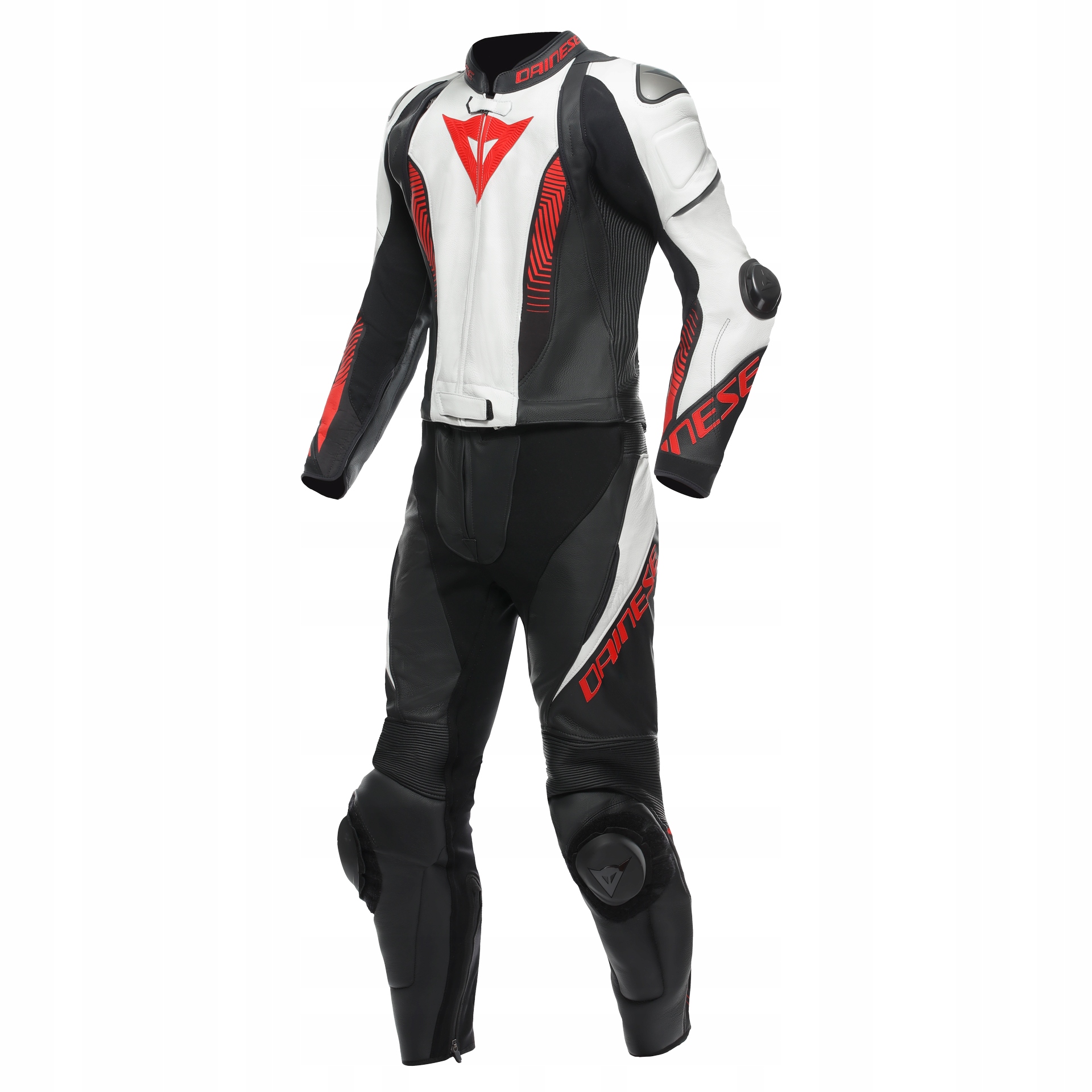 Kombinéza Dainese Laguna Seca 5 2PCS Čierna/Biela/Červená 54