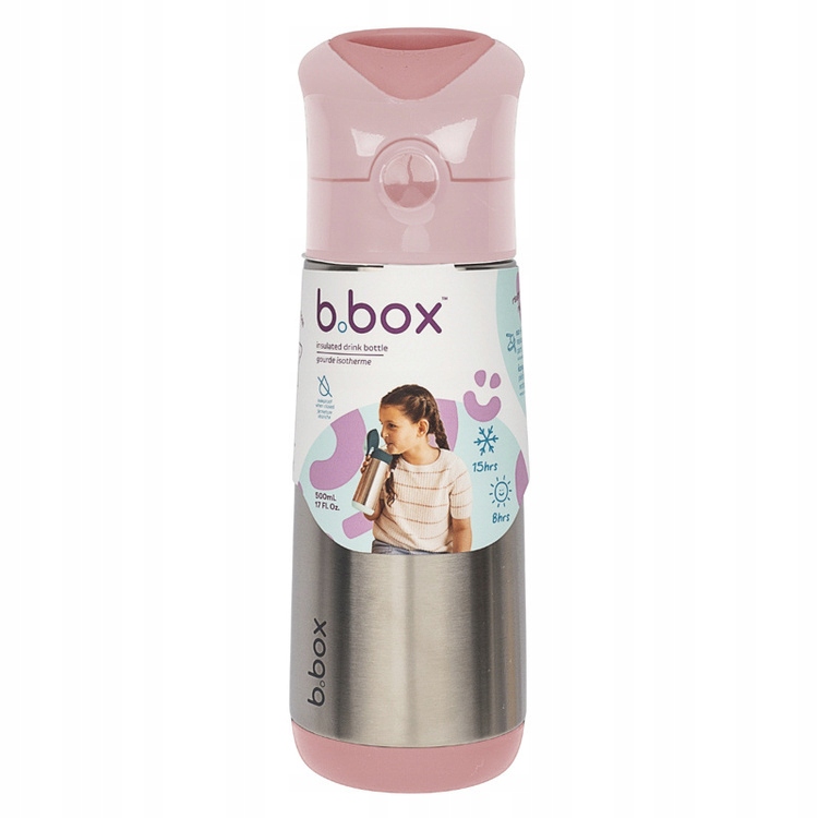 Bidon termiczny 500 ml, Blush Crush, b.box