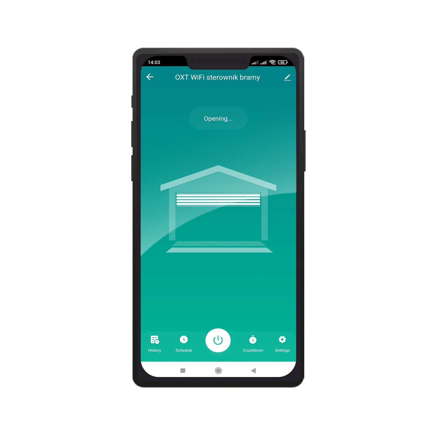 OXT Moduł z Sensorem Do Bramy garażu WiFi TUYA OXT Smart Life Sterownik Marka OXT