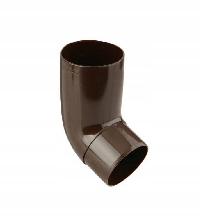 KOLANO 67° MARLEY DO RURY SPUSTOWEJ 75 MM BRĄZ DO ZADASZEŃ Z PŁASKĄ RYNNĄ