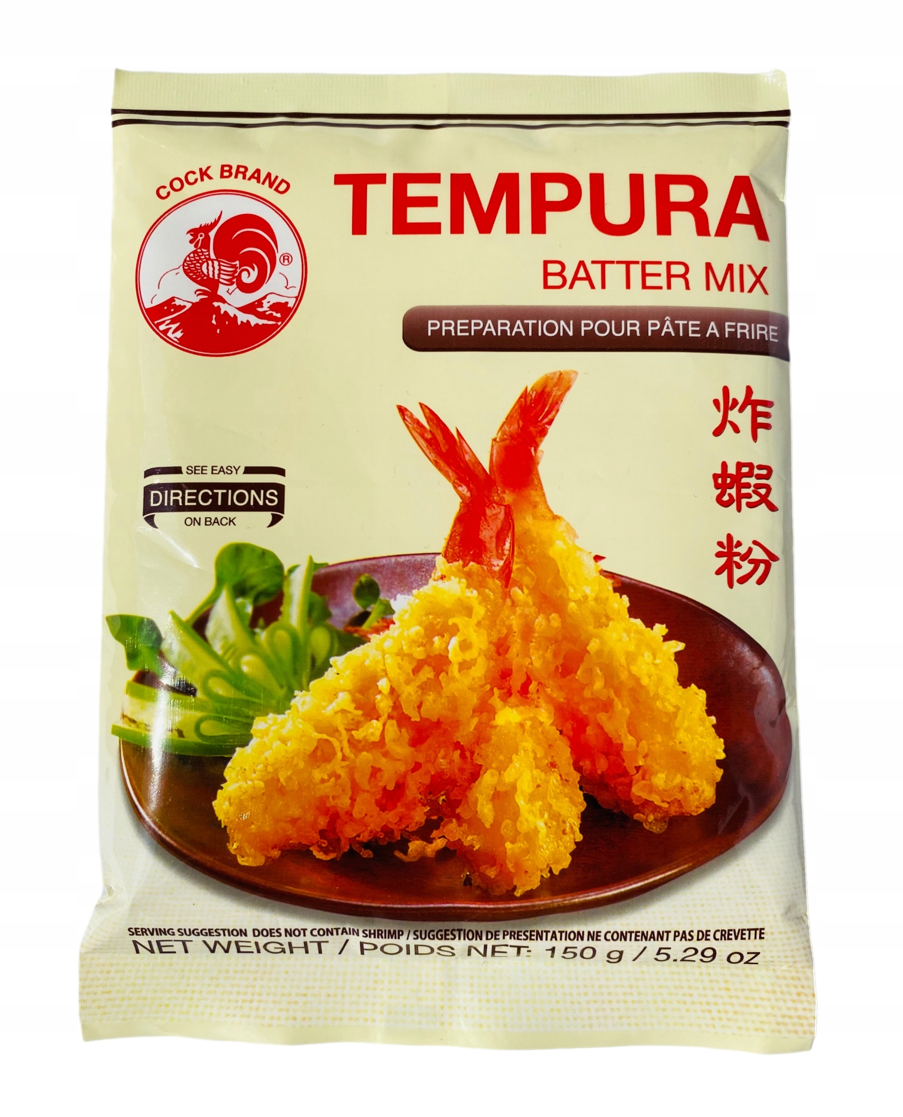 

Cock Tempura -panierka do mięs, sushi, warzyw 150g
