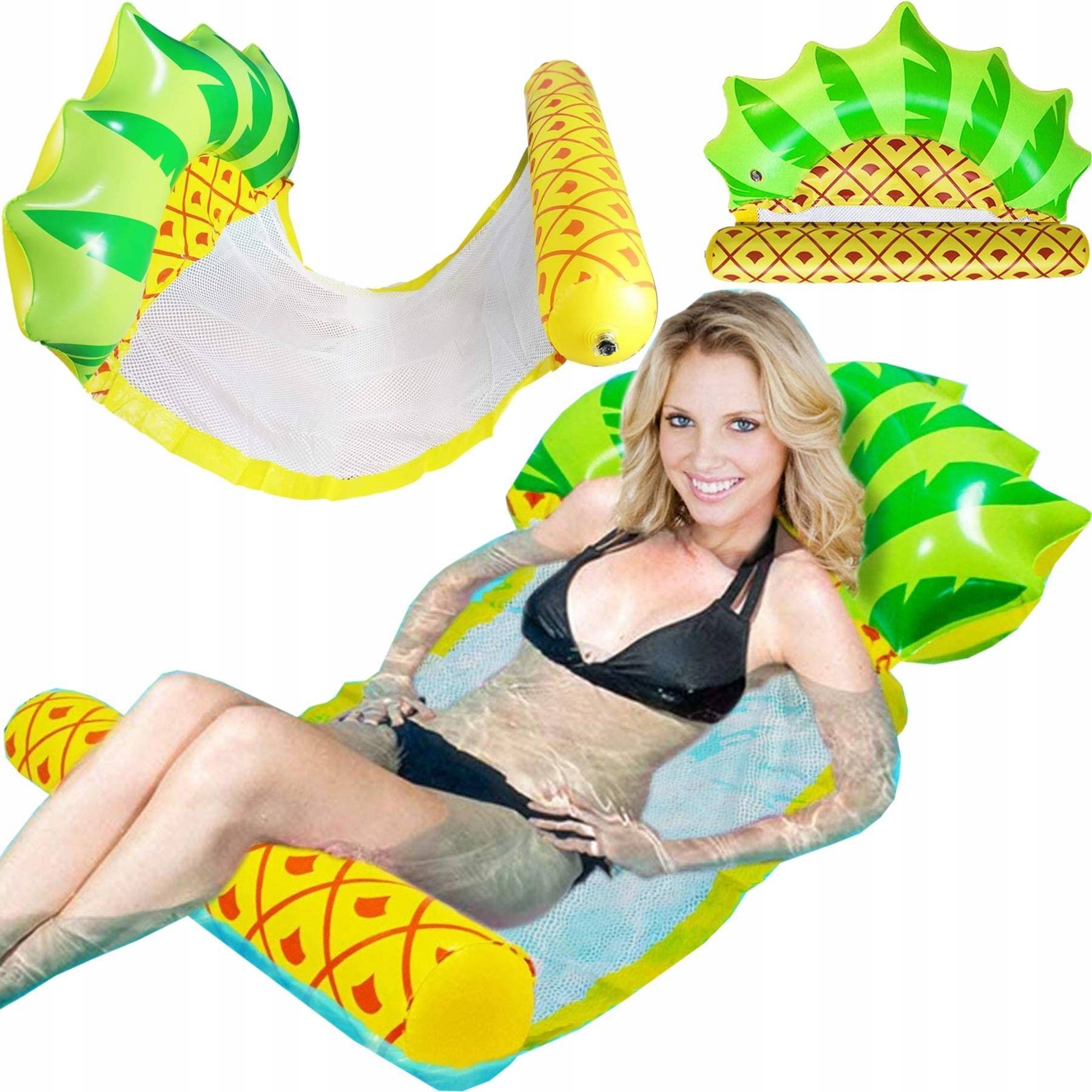 

Hamak Wodny Materac Do Pływania Dmuchany Ananas
