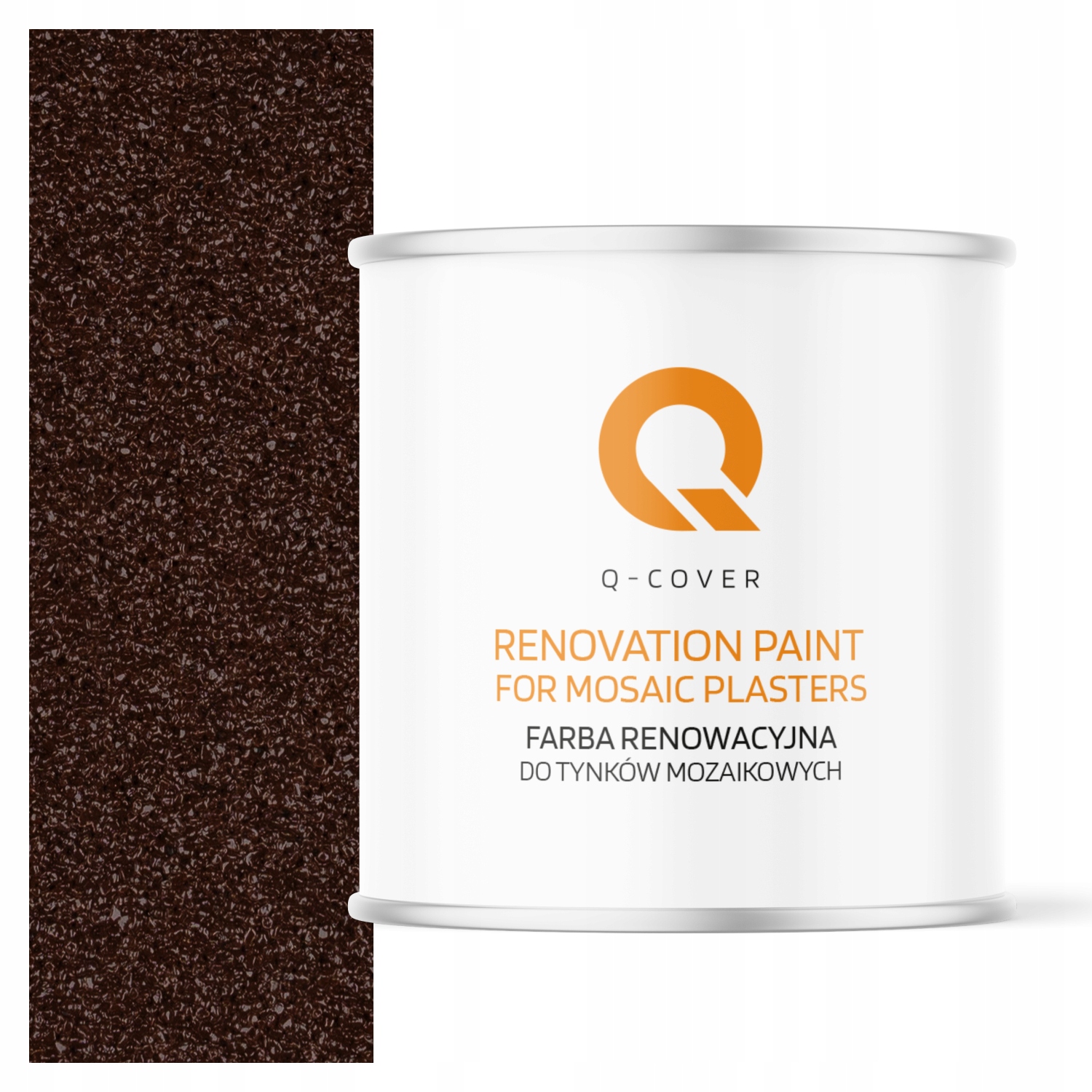 Barva na mozaikovou omítku Renovační 2.5L Obnova Hnědá Teplá Ral 8016