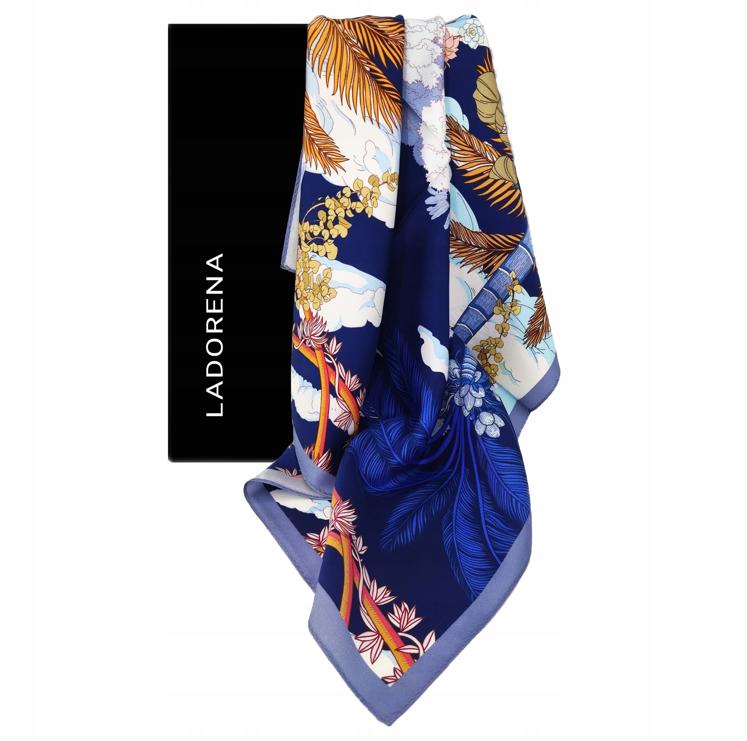 100% Hedvábný Značkový Šátek, Šátek, Prémiová Kvalita+