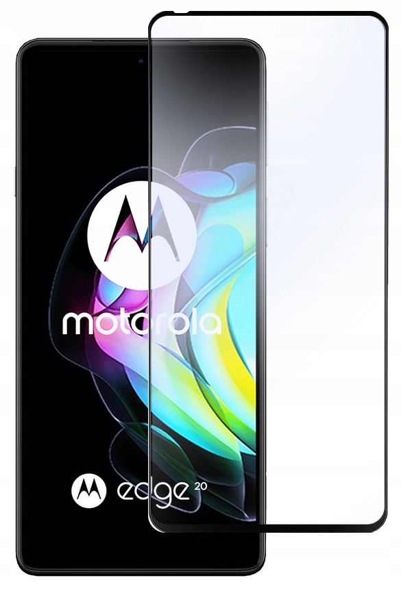 

Szkło Hartowane Cały Ekran Czarne Motorola Edge 20
