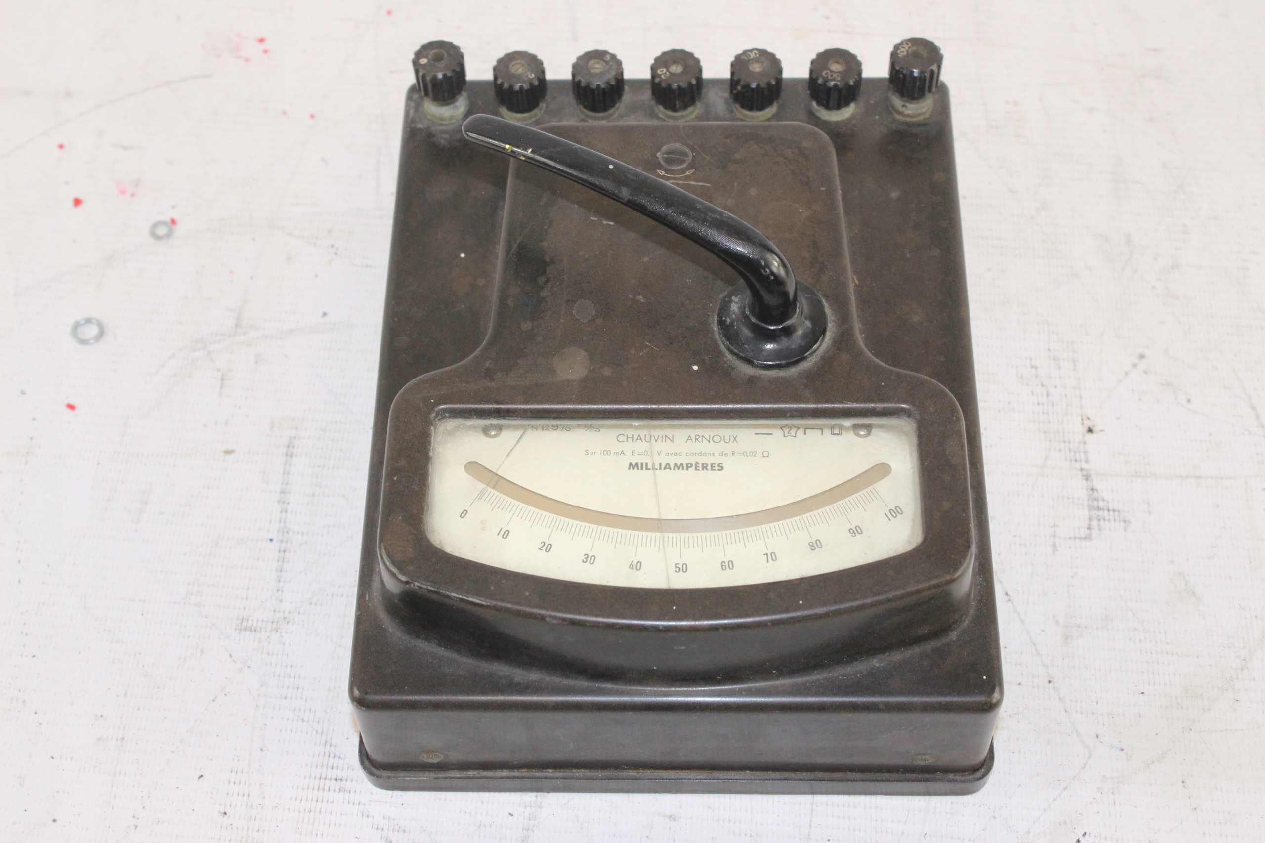 Mikroamperomierz Chauvin Arnoux 100mA