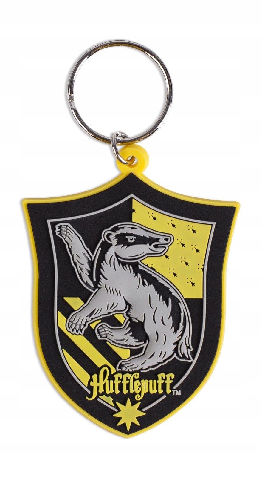 

Harry Potter Hufflepuff Gumowy brelok do kluczy