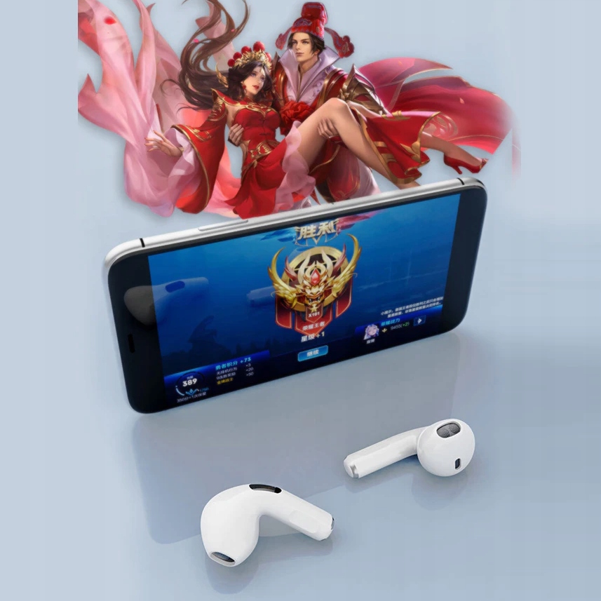 SŁUCHAWKI BEZPRZEWODOWE LENOVO HT38 TWS 2024 Z POWERBANKIEM MIKROFONEM BASS Szerokość produktu 1.8 cm