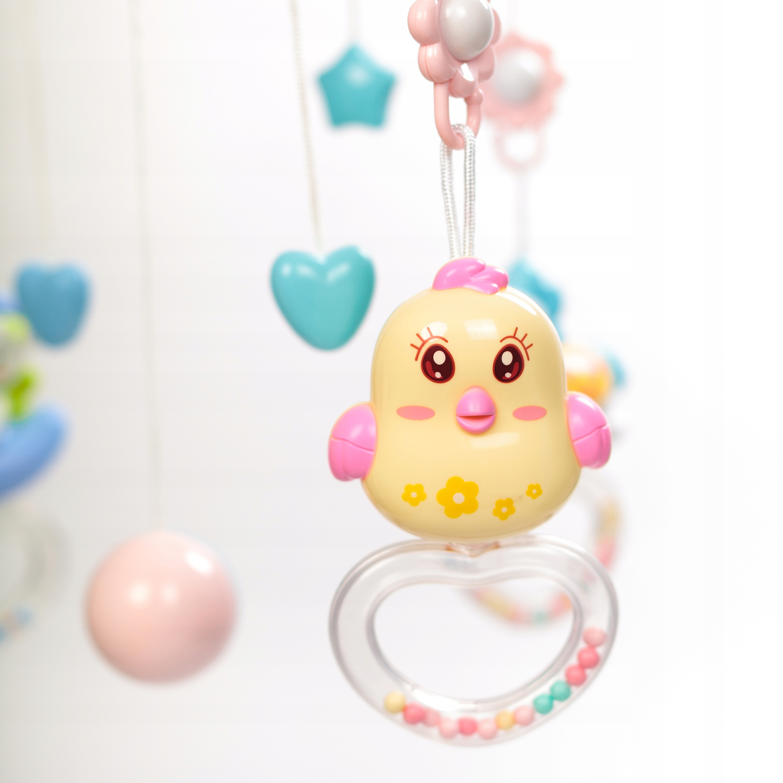 KARUZELA DO ŁÓŻECZKA PROJEKTOR POZYTYWKA PILOT XL Wiek dziecka 0 +