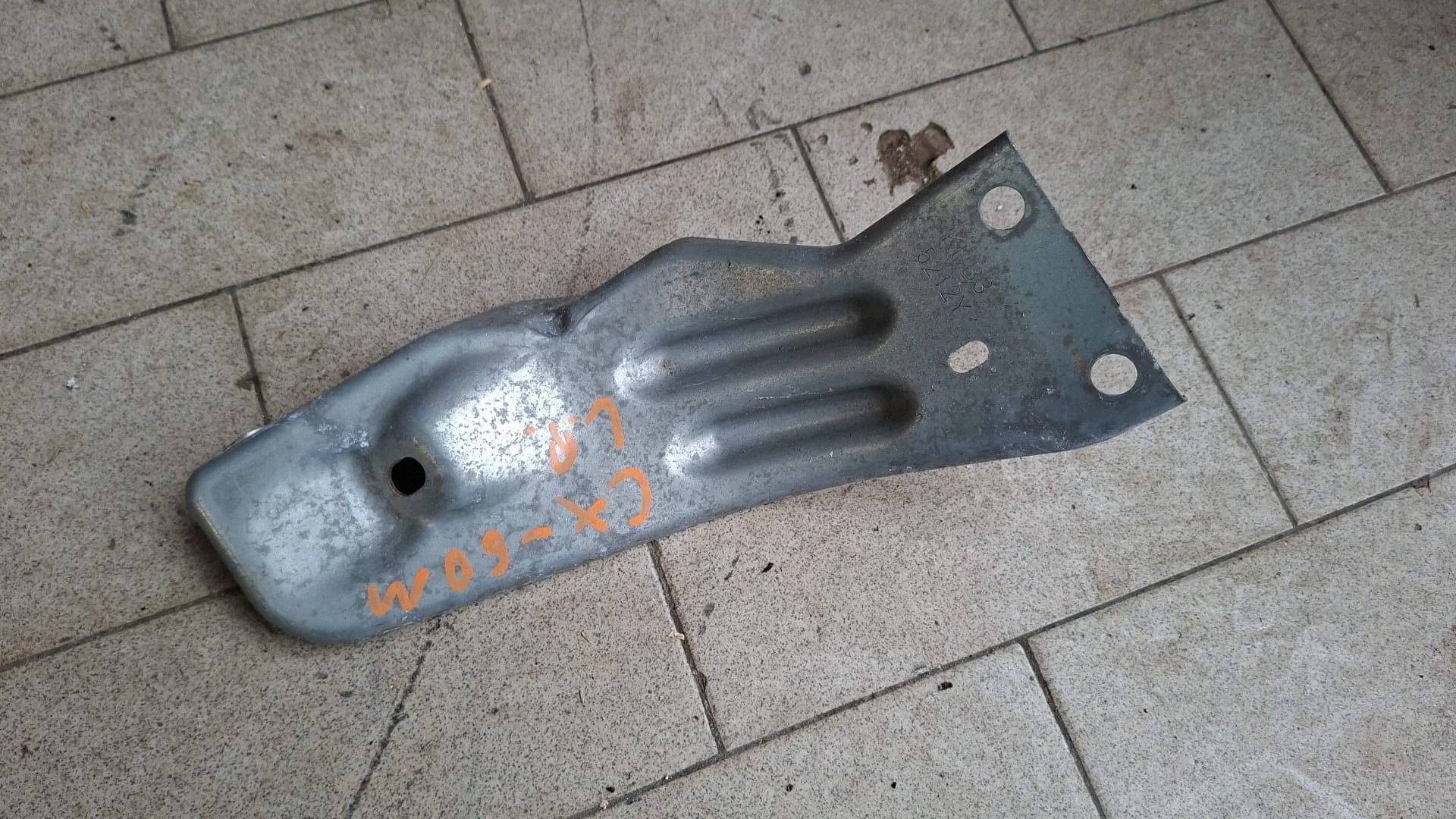 bumper bracket holder supports front side left Mazda CX-60 KBB3-5212Y