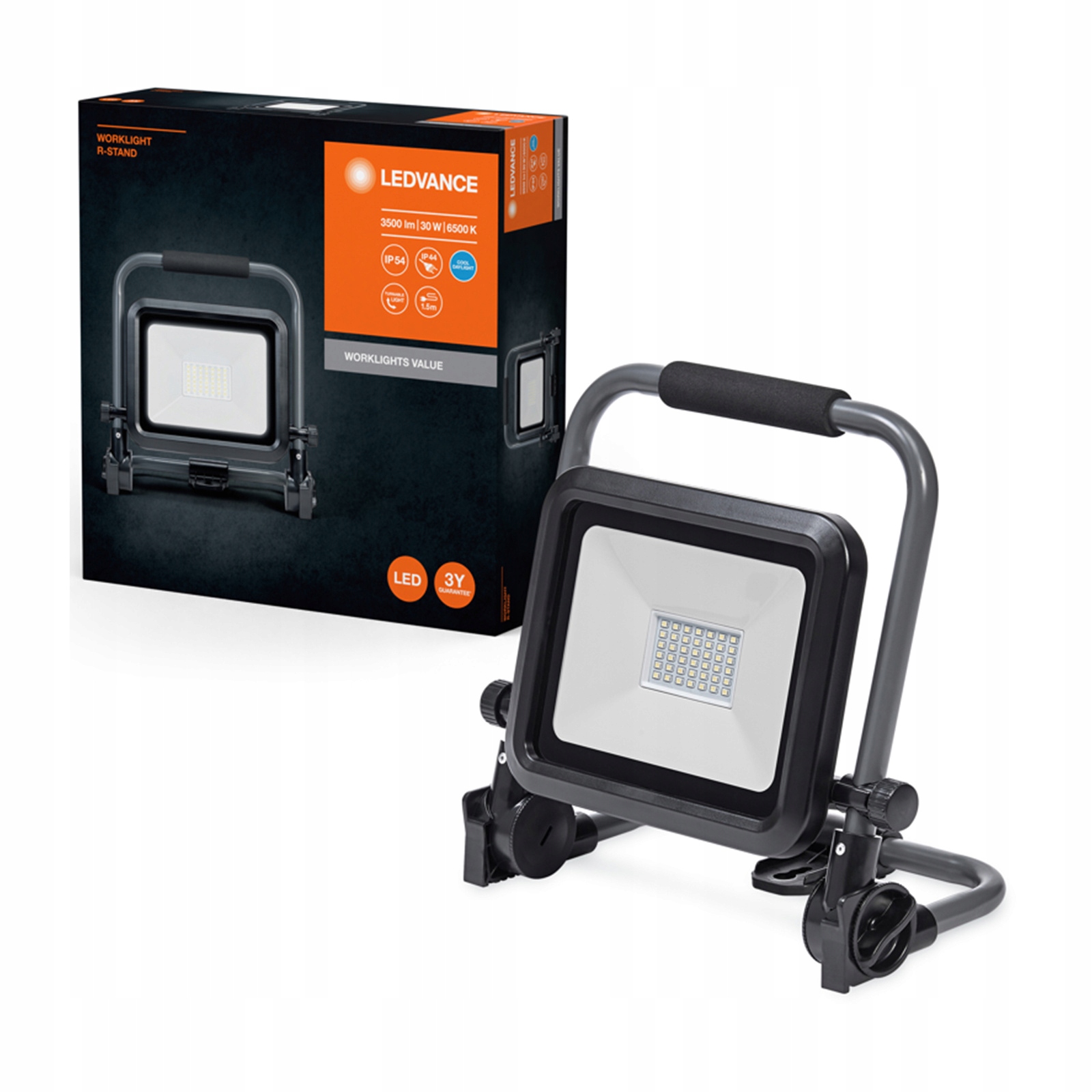 Led reflektor Halogen Lampa 30W Prenosná Worklight Ledvance