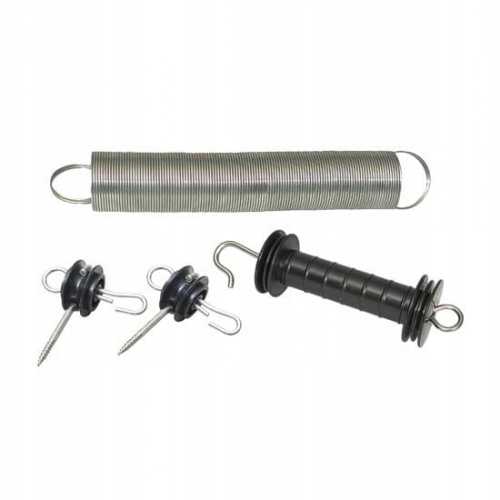 Zestaw bramowy pastuch elektryczny sprężyna 5m uchwyt izolator komplet EAN (GTIN) 5905771892418