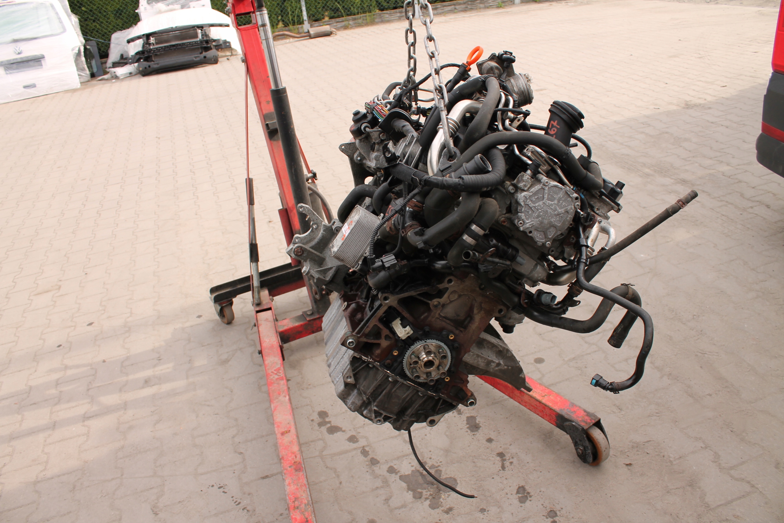 engine complete VW T5 LIFT CCH 180 TYSKM