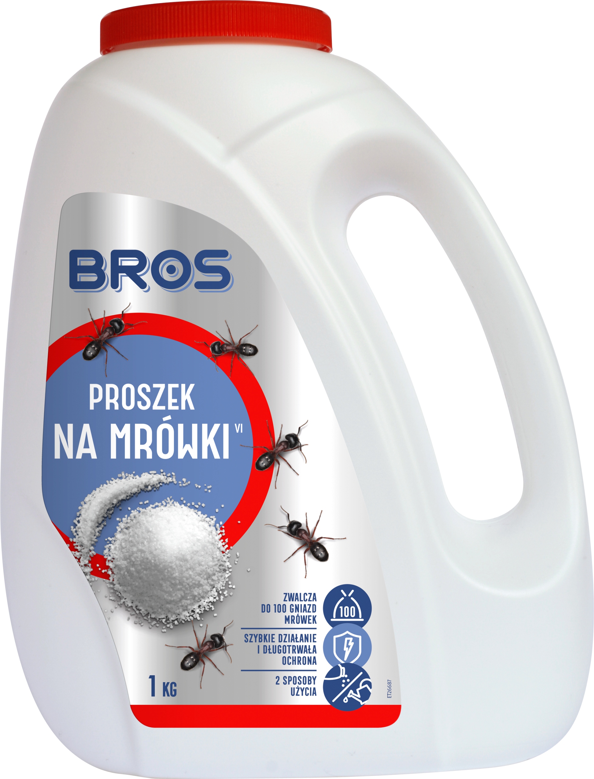 

Proszek Na Mrówki Bros Likwiduje Gniazda 1kg