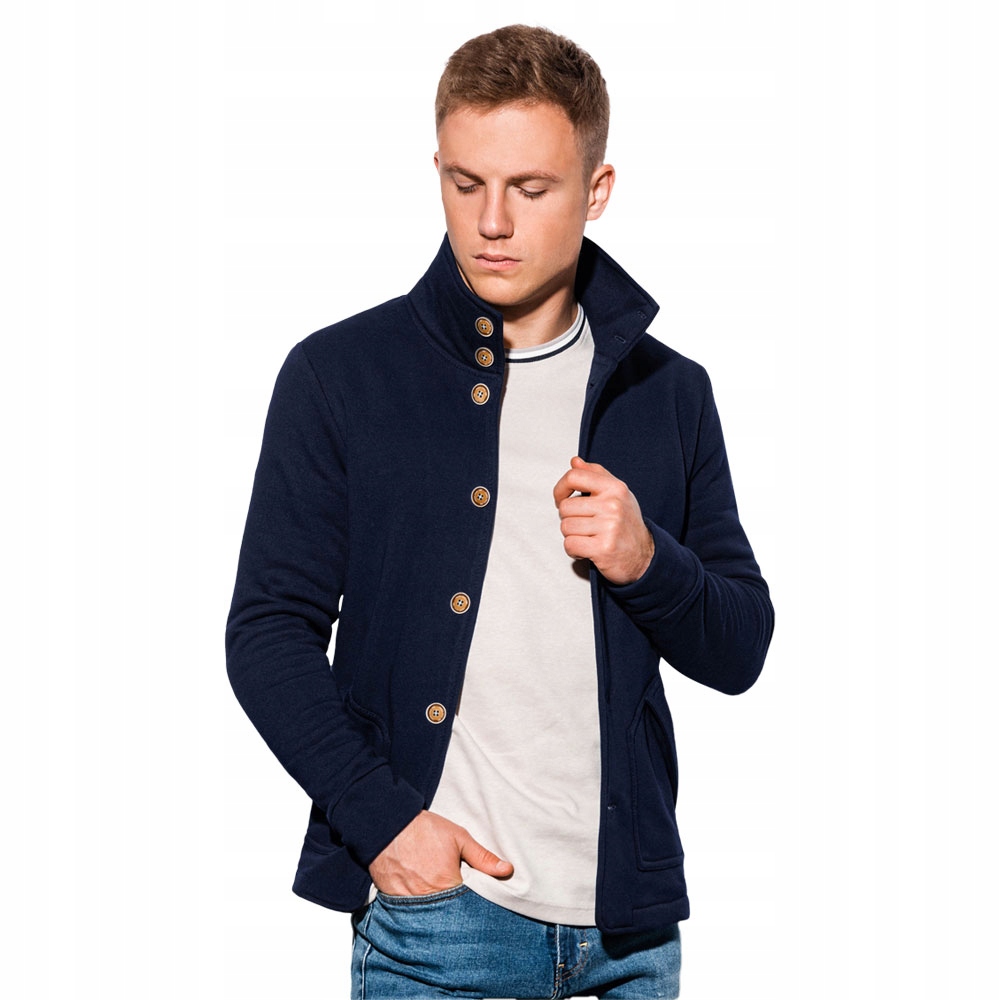 

Bluza na guziki Ombre Carmelo granat XL