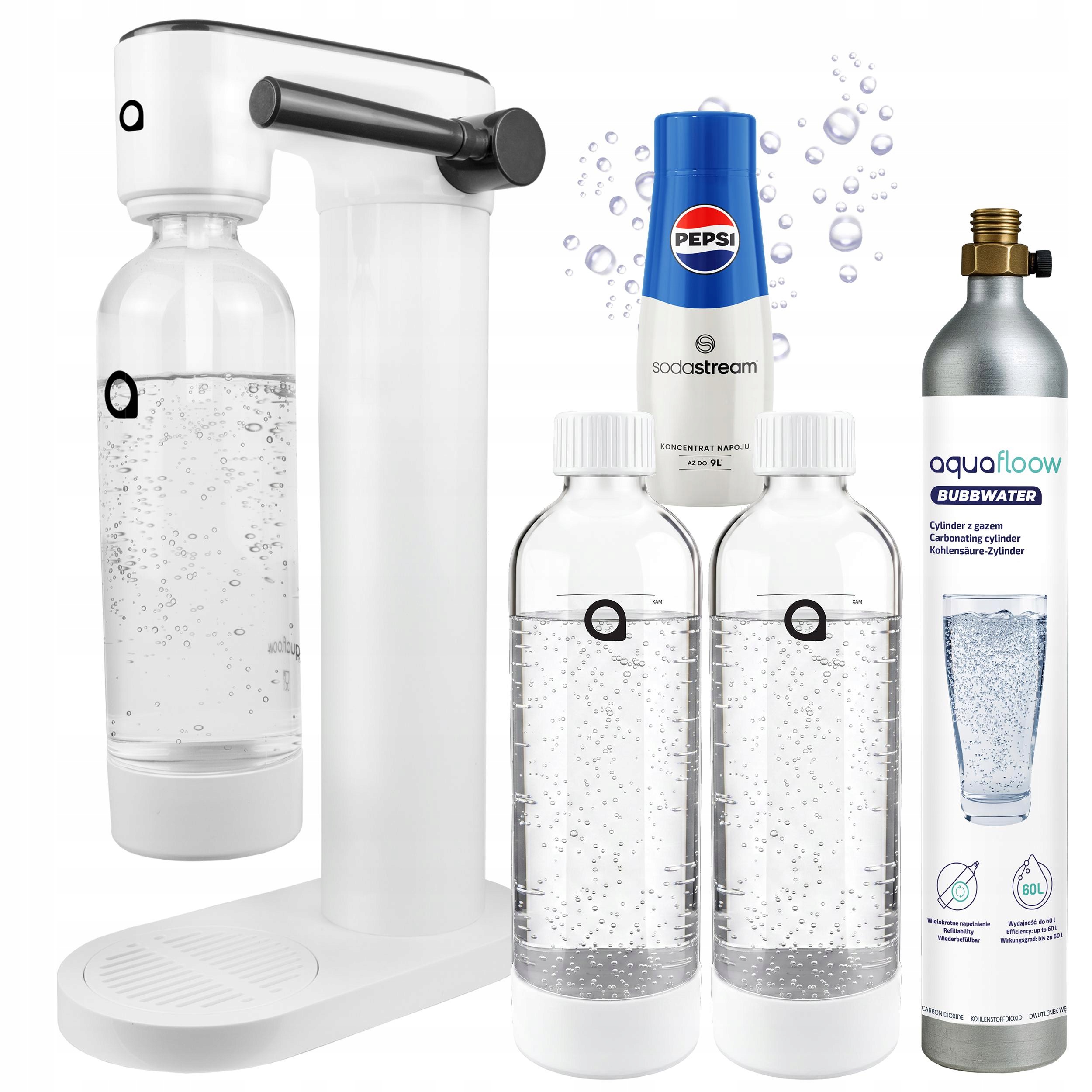 Výrobník Sody Pro Plynování Plastová Láhev Na Vodu Sirup Sodastream Pepsi