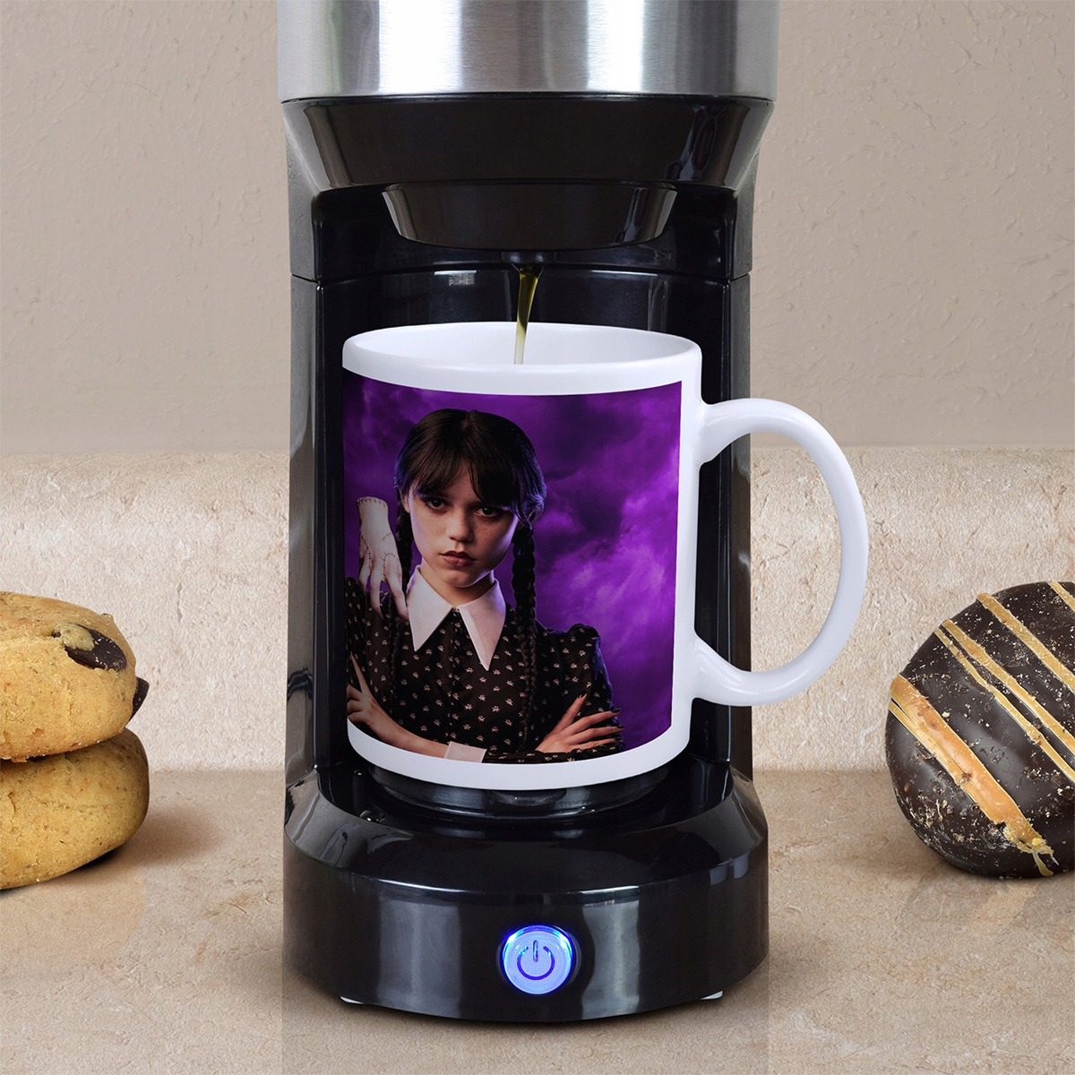 KUBEK BIAŁY WEDNESDAY ADDAMS ORTEGA KAWA HERBATA Marka Allbag