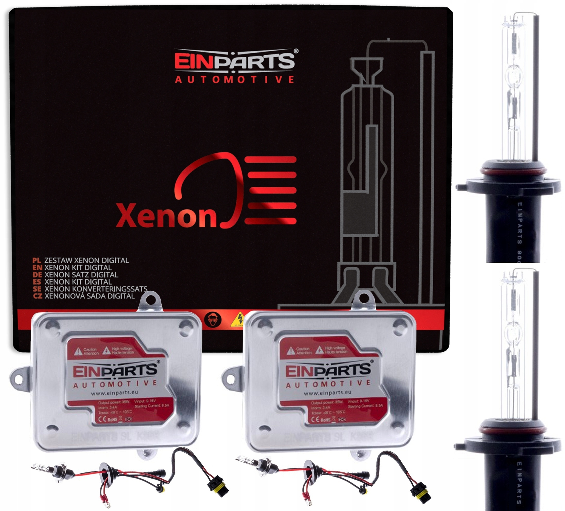 Xenónový Set Hid HB3 6000K Xenón 35W Fast Slim Quick Start