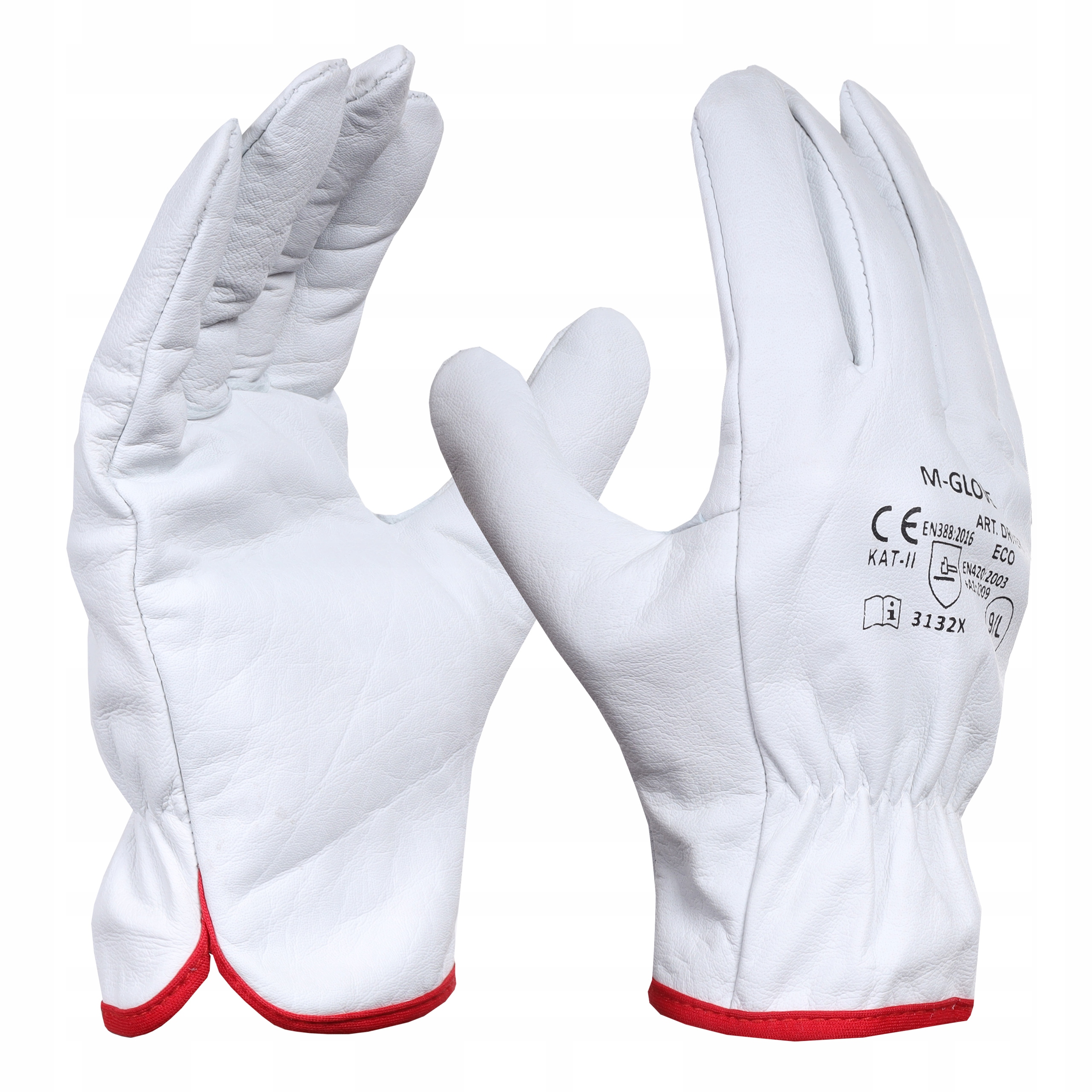 RĘKAWICE Rękawiczki SPAWALNICZE SKÓRZANE SKÓRA ROZ 8