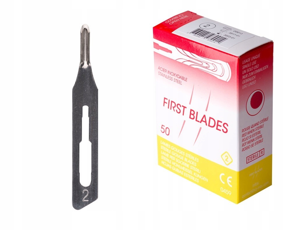 

Dłutka First Blades rozmiar 2 10szt