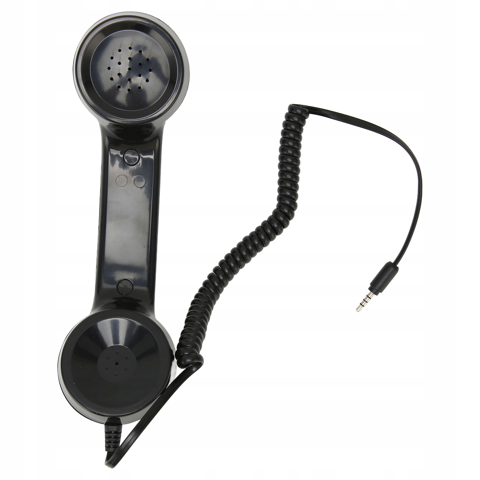 SŁUCHAWKA DO SMARTFONA RETRO PRZEWODOWA CZARNY Stan opakowania oryginalne