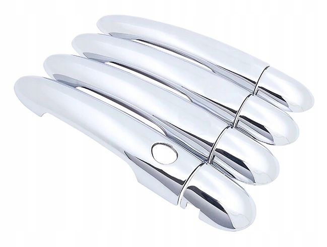 Хромированные дверные ручки Renault Modus 2004 - 2012