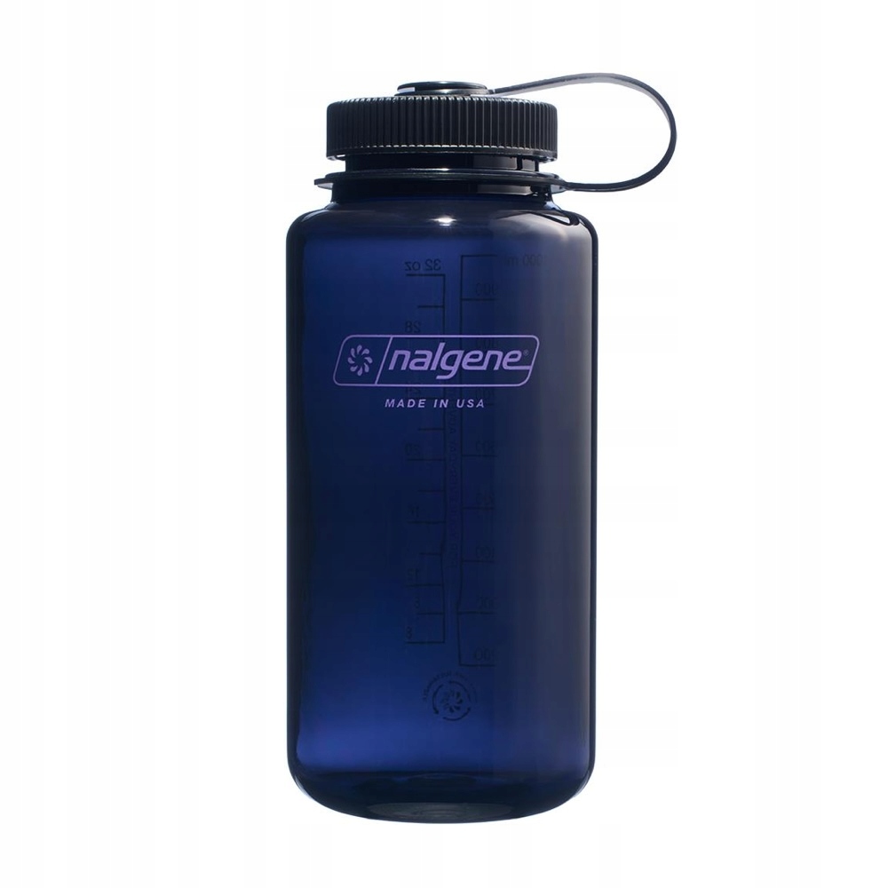 Butelka Nalgene Wide Mouth Sustain 1000 ml Oddysey Grey Szeroki Wlew
