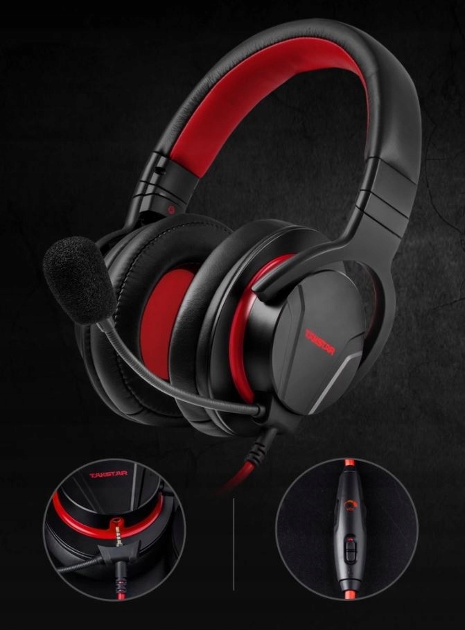 TAKSTAR GM200 Shade Świetne słuchawki Gamingowe z mikrofonem Marka Takstar