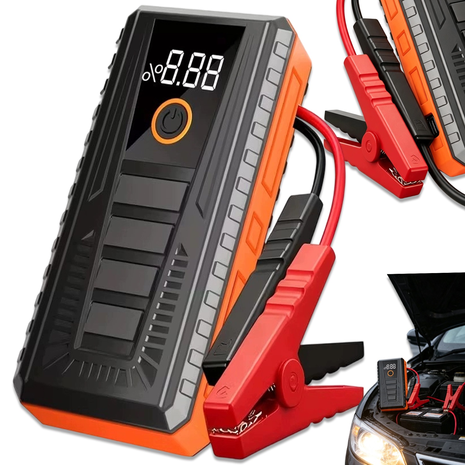 Přenosný Automobilový Start Odolný Protiskluzový Obal