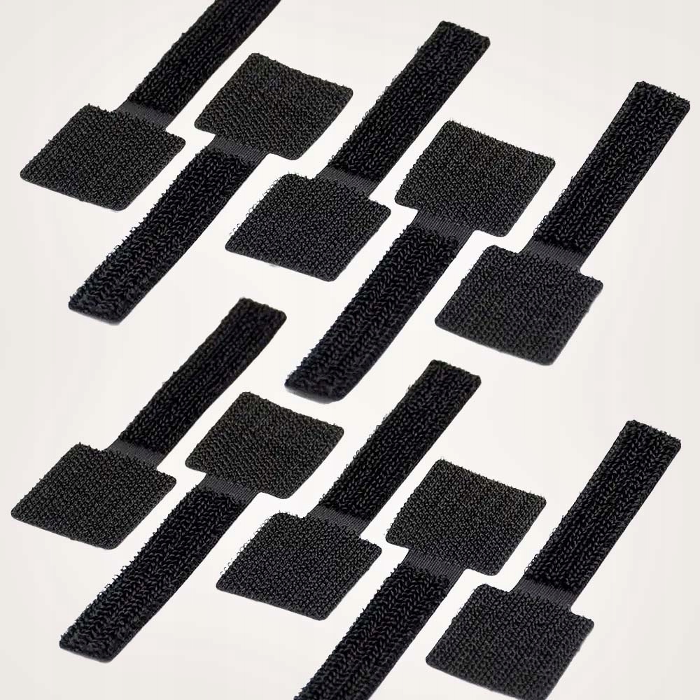 Opaski kablowe na rzep 3×9 cm, 10 szt.