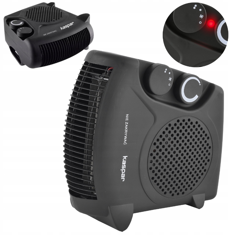 Termoventilátor Farelka Elektrický Ohřívač 2000 W 3 Úrovně S Termostatem