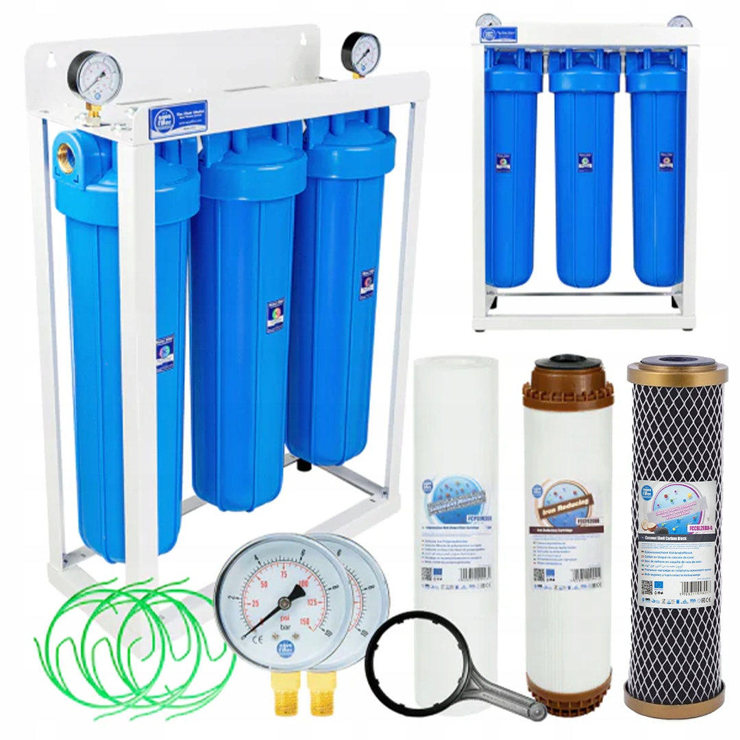 Filtr wody stacja na żelazo Aquafilter HHBB20B przyłącze 1 cal