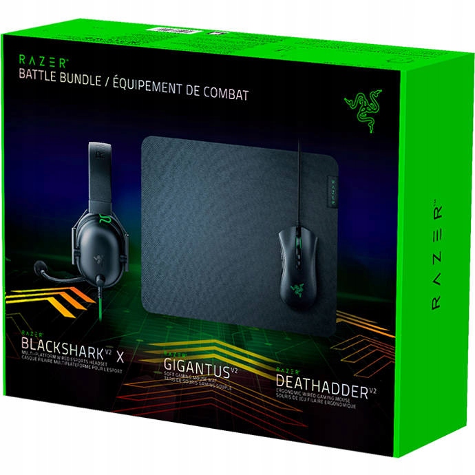 

Zestaw Razer Blackshark X Gigantus Deathadder V2