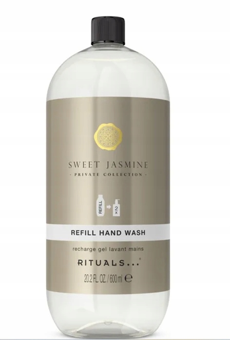 Rituals Sweet Jasmine Hand Wash Mydło płyn do mycia rąk Uzupełnienie 600ml