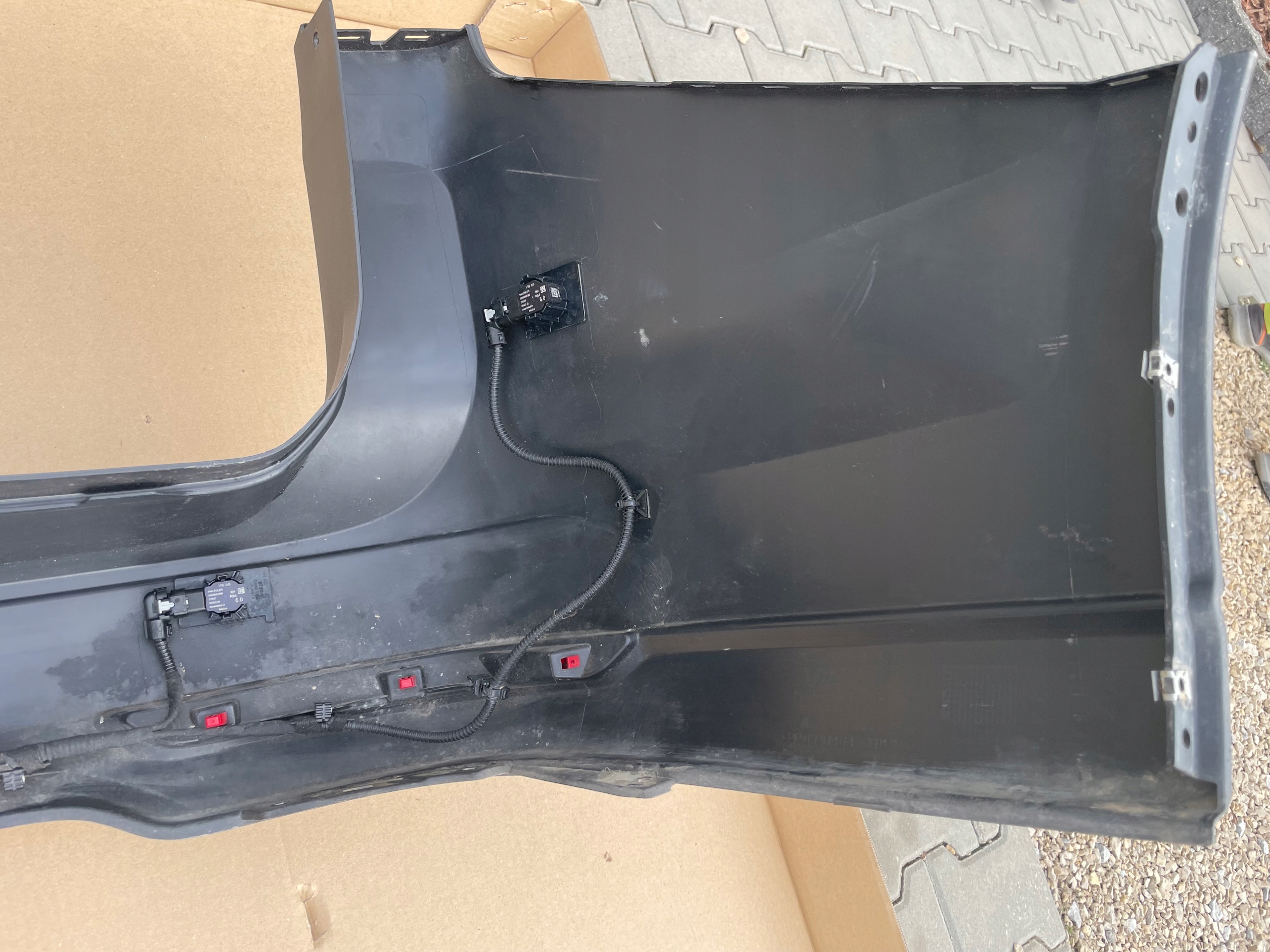 Pare choc VW CADDY 2020-2025 R Original Comme Neuf Complet PDCX6 Arrière