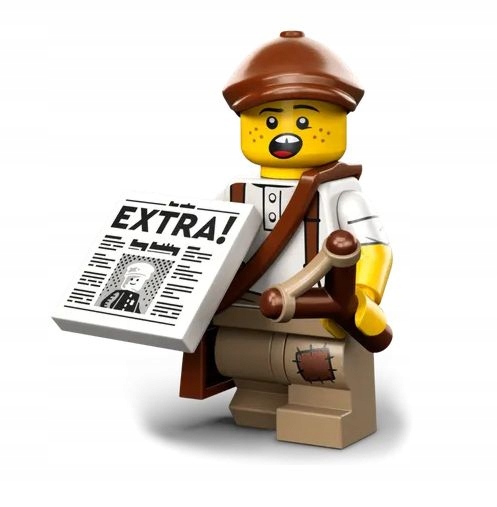 

Lego figurka 71037 S24 Gazeciarz col423 N
