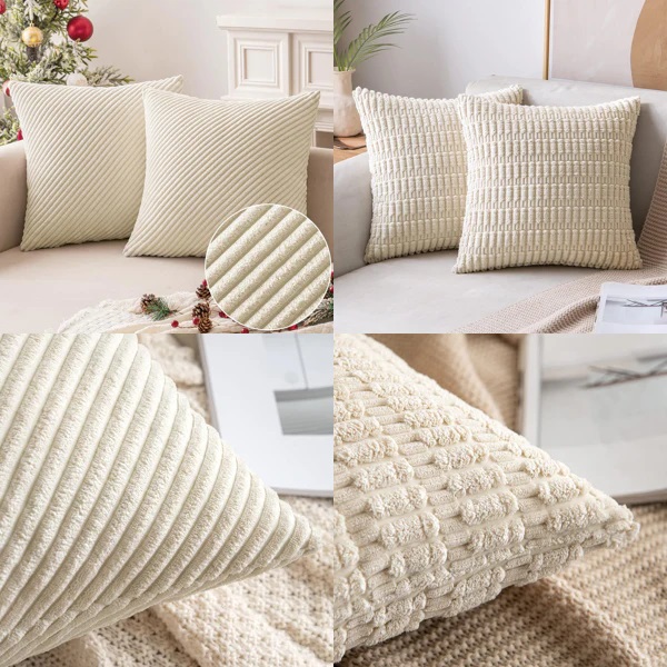 Sada rôznych obliečok na vankúš, ozdobná obliečka na vankúš 36 ks,