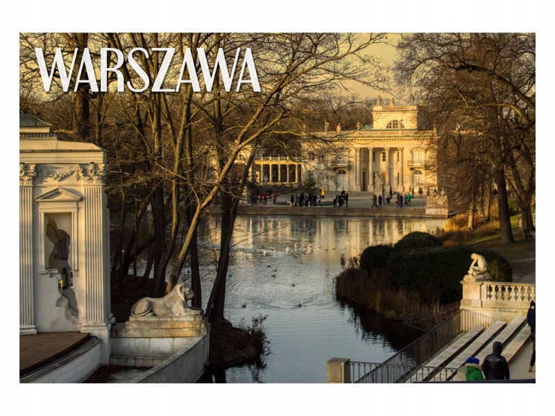 

Warszawa Pałac na wodzie Magnes na lodówkę