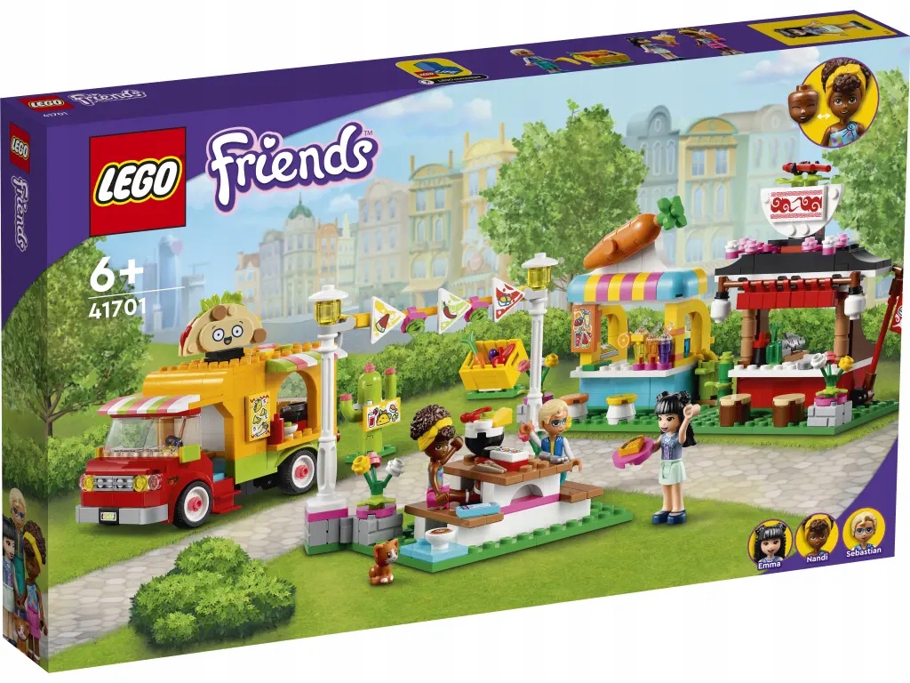 Lego 41701 Friends Stánky s jídlem