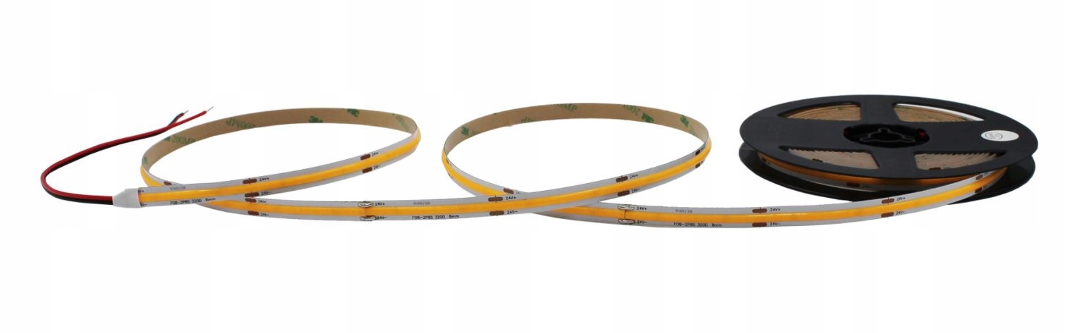 

Bezpunktowa Taśma Led 24V Cob 5m jedna linia Neon