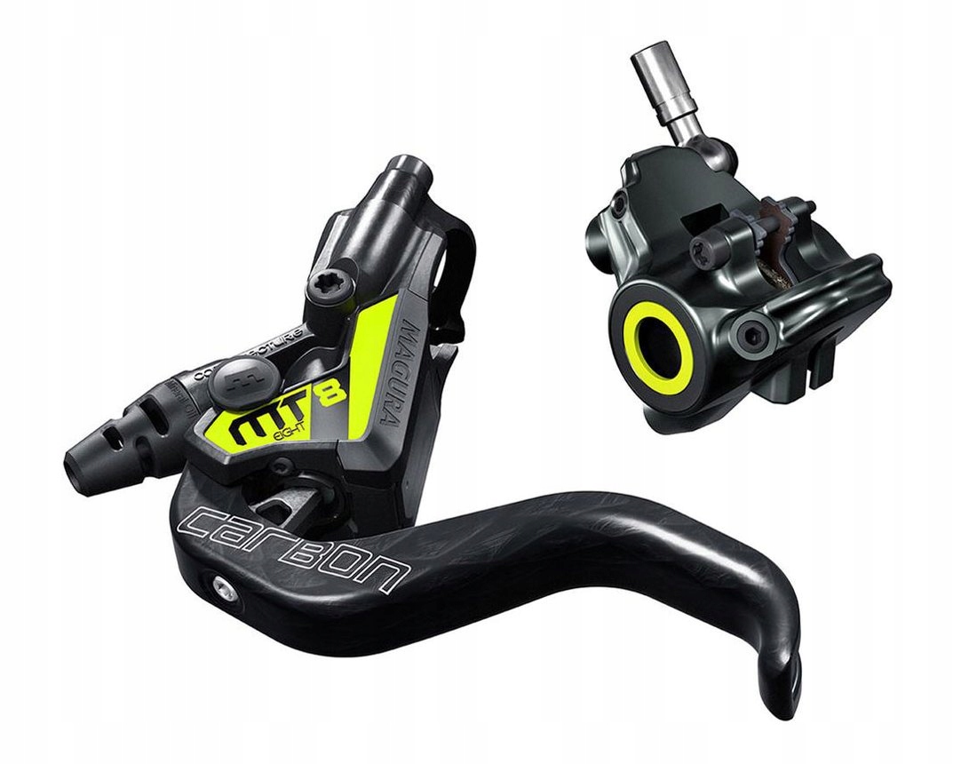 Hamulec Tarczowy Magura MT8 Sl HC-Carbon 2 tłoczki 950 mm lewy, przód